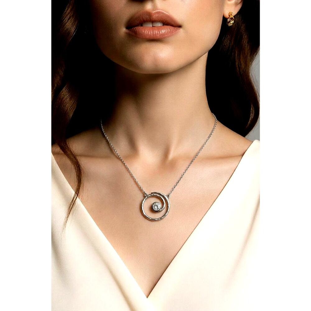 VB&Co Swarovski Crystal Statement Necklace
